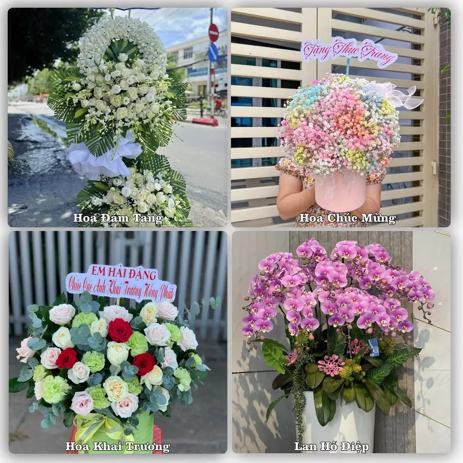 Đặt hoa giao tận nơi khu Trường Vinh, Nghệ An