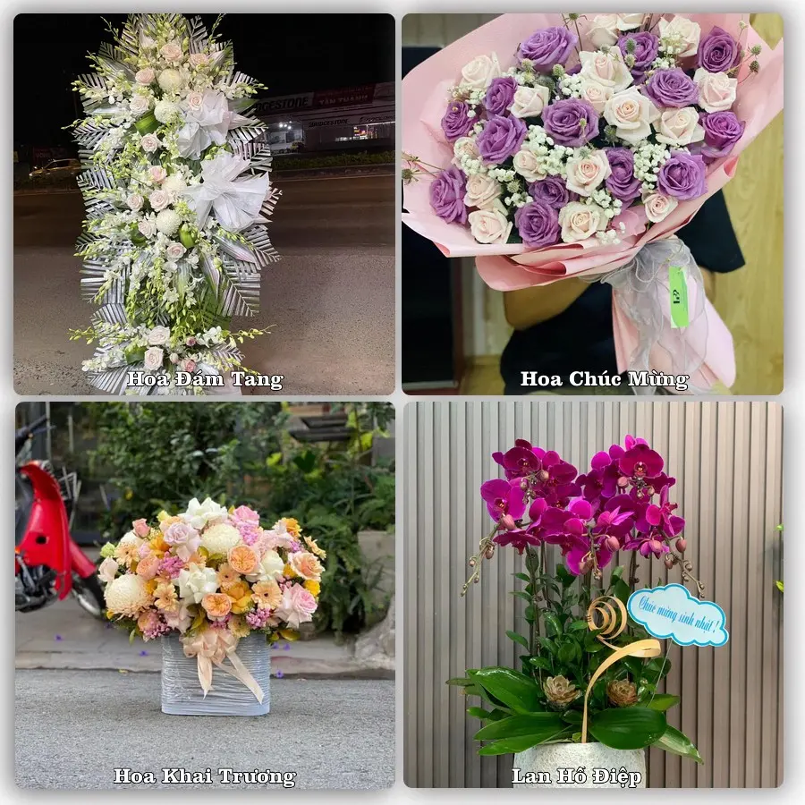 Đặt hoa giao tận nơi khu Văn Miếu - Quốc Tử Giám, Hà Nội