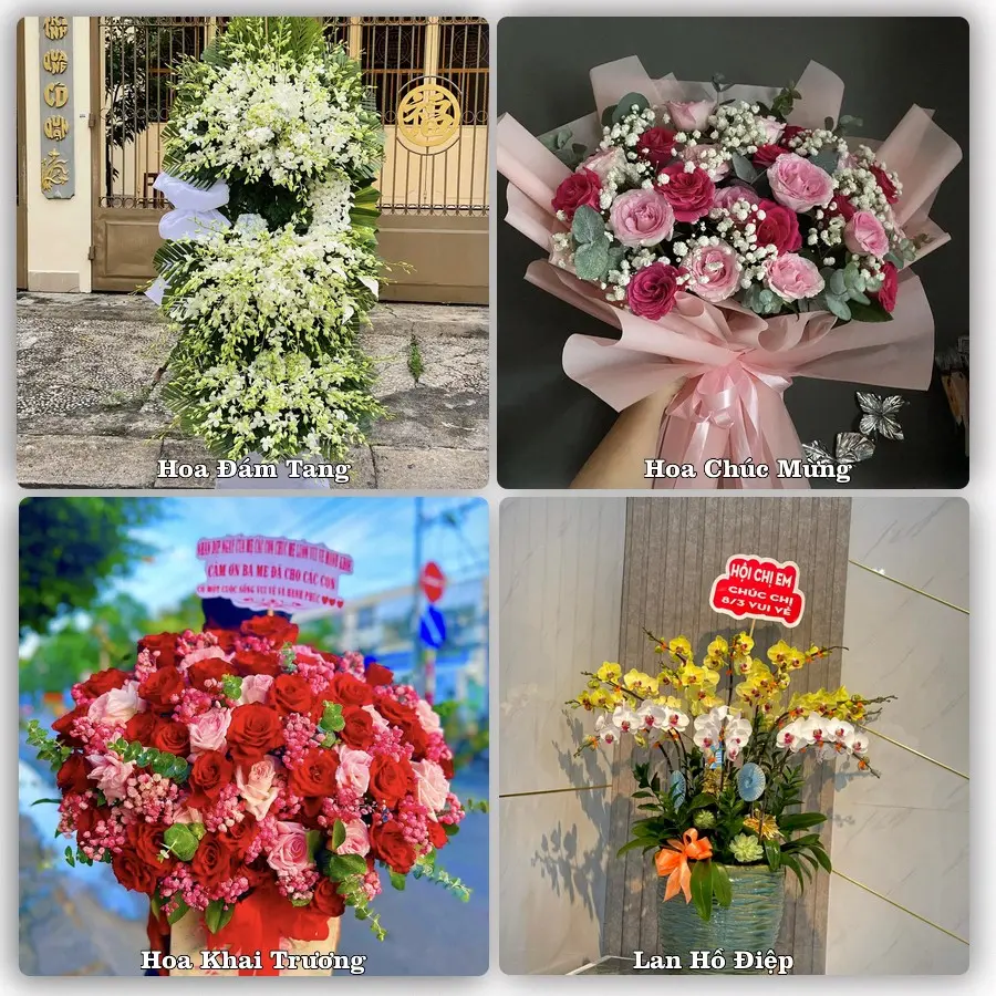 Đặt hoa giao tận nơi khu Vĩnh Lộc, TP.HCM