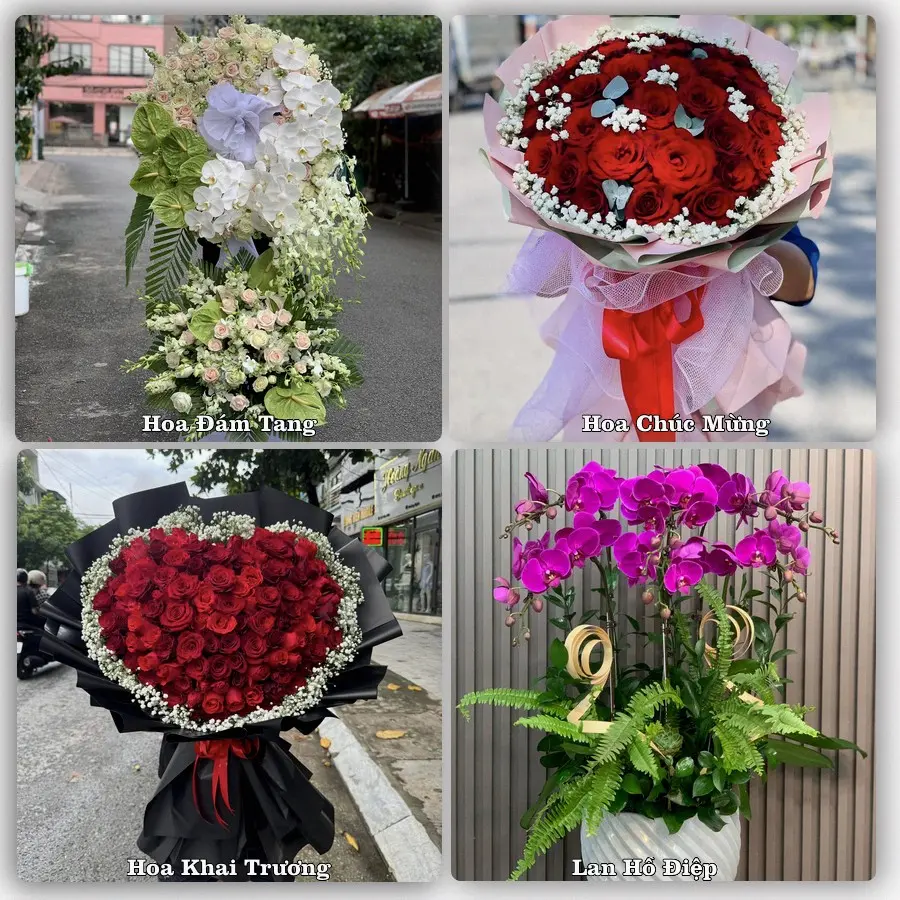 Đặt hoa giao tận nơi khu Xuân Phương, Hà Nội