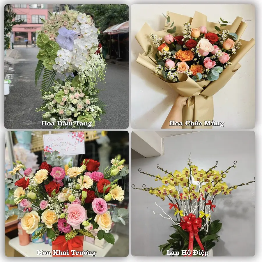 Đặt hoa giao tận nơi khu Yên Hòa, Hà Nội