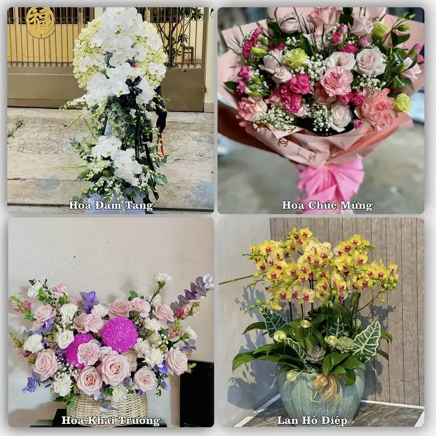 Shop hoa tươi Sông Mã – Nhận giao hoa trong ngày