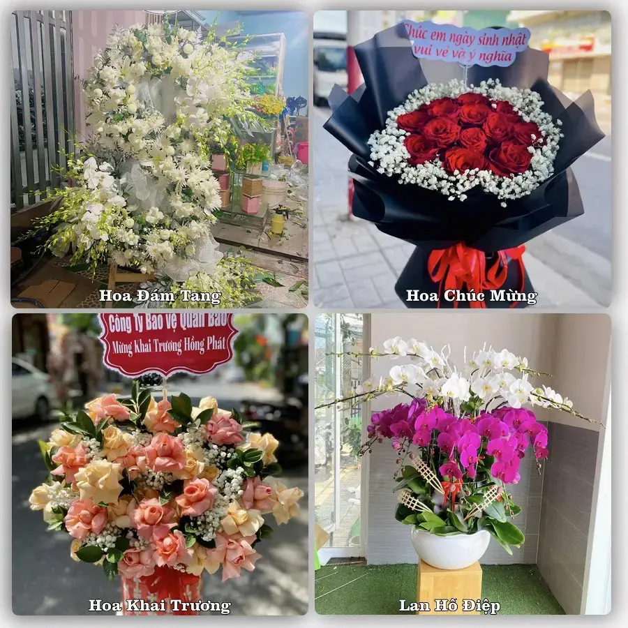 Shop hoa tươi Tân Bình, Hiệp Đức – Giao tận nơi trong 2 giờ