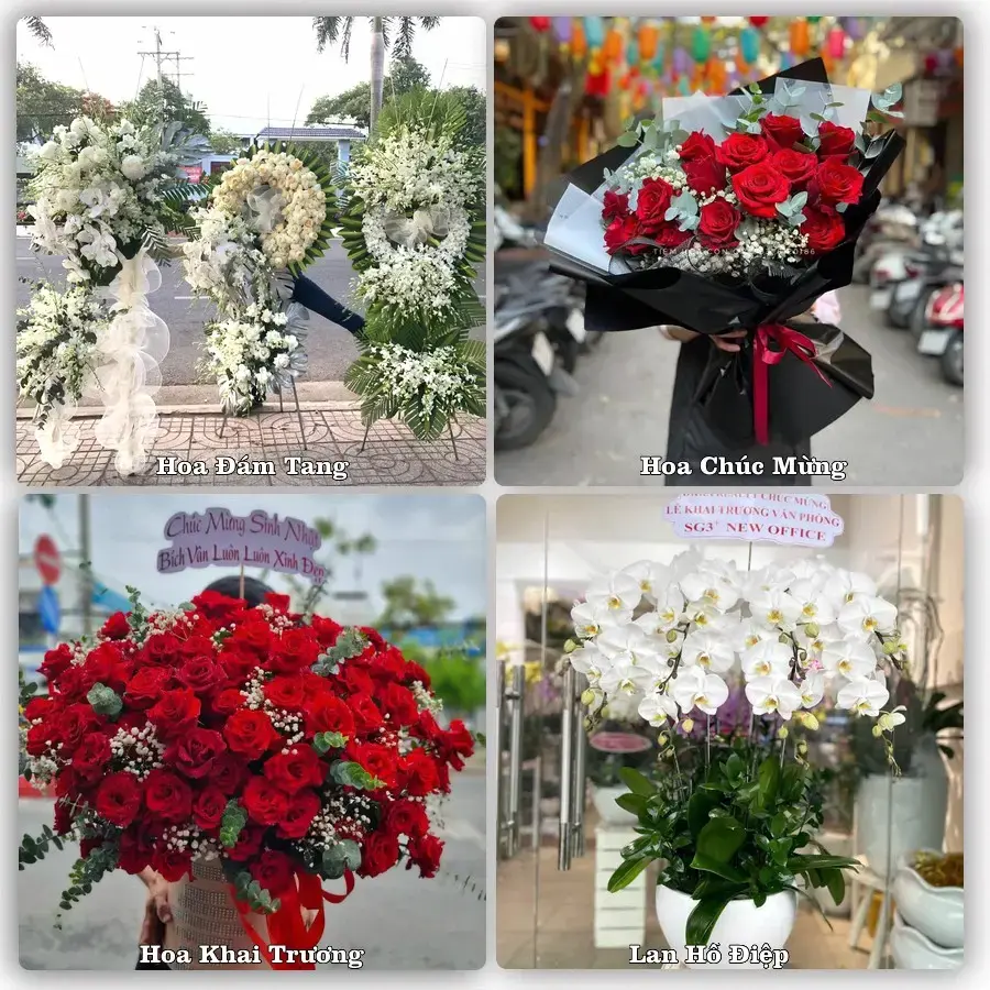Tư vấn chọn hoa theo từng dịp tại Tân Minh, Hàm Tân