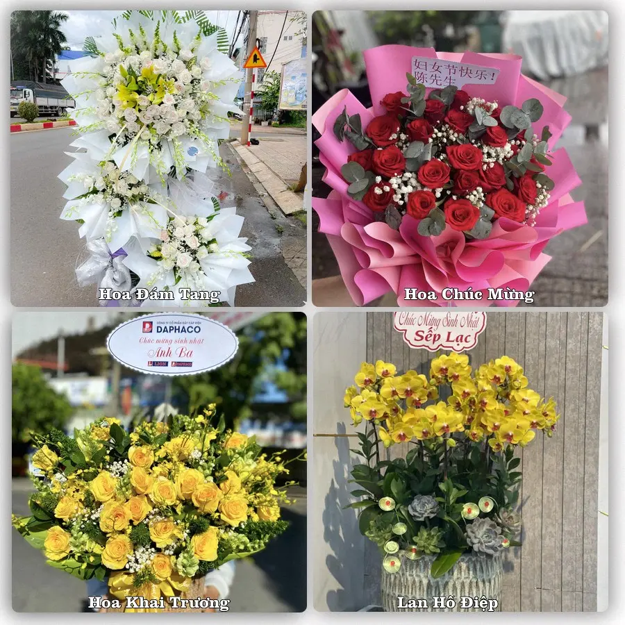 Tư vấn chọn hoa theo từng dịp tại Tân Nghĩa, Hàm Tân