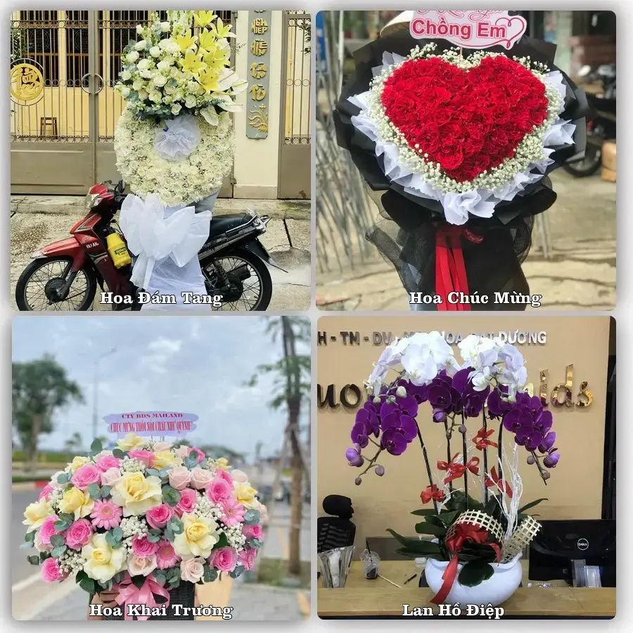 Shop hoa tươi Tân Uyên – Nhận giao hoa trong ngày