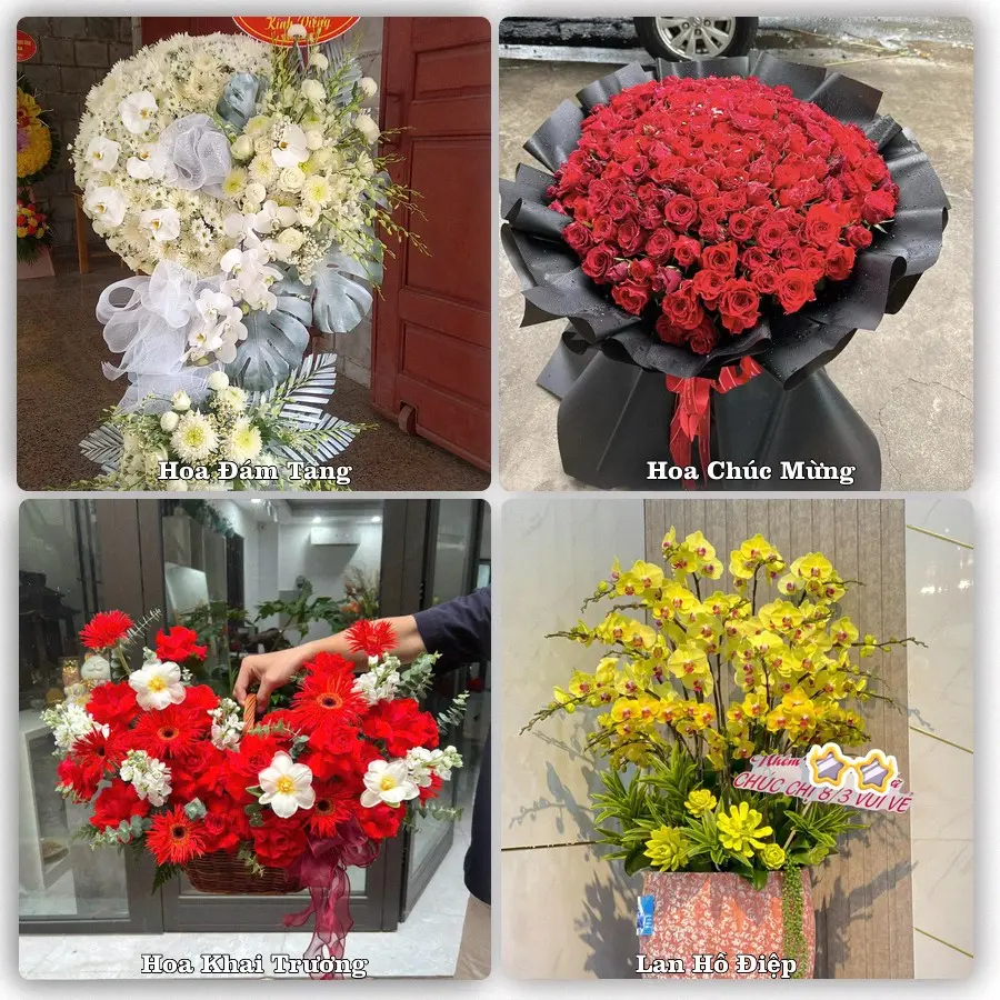 Tư vấn chọn hoa theo từng dịp tại Tân Uyên