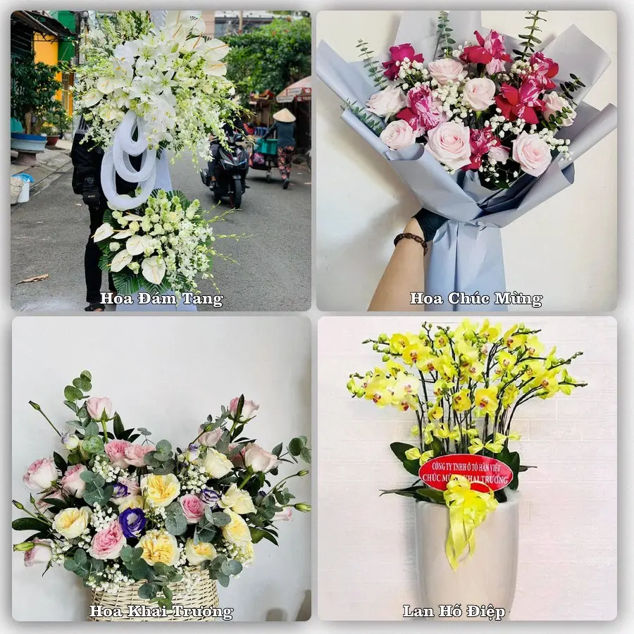 Tư vấn chọn hoa theo từng dịp tại Tân Yên, Hàm Yên