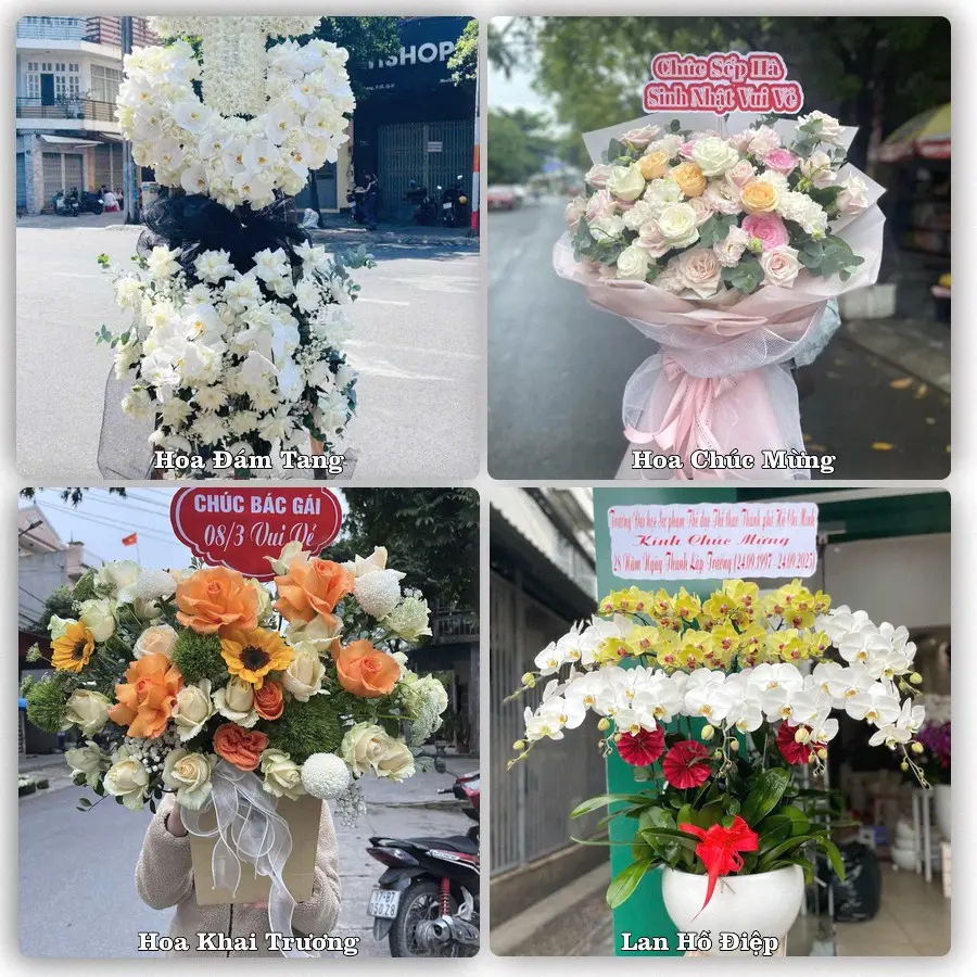 Dịch vụ đặt hoa online giao tận nơi tại Tây Yên Tử, Sơn Động