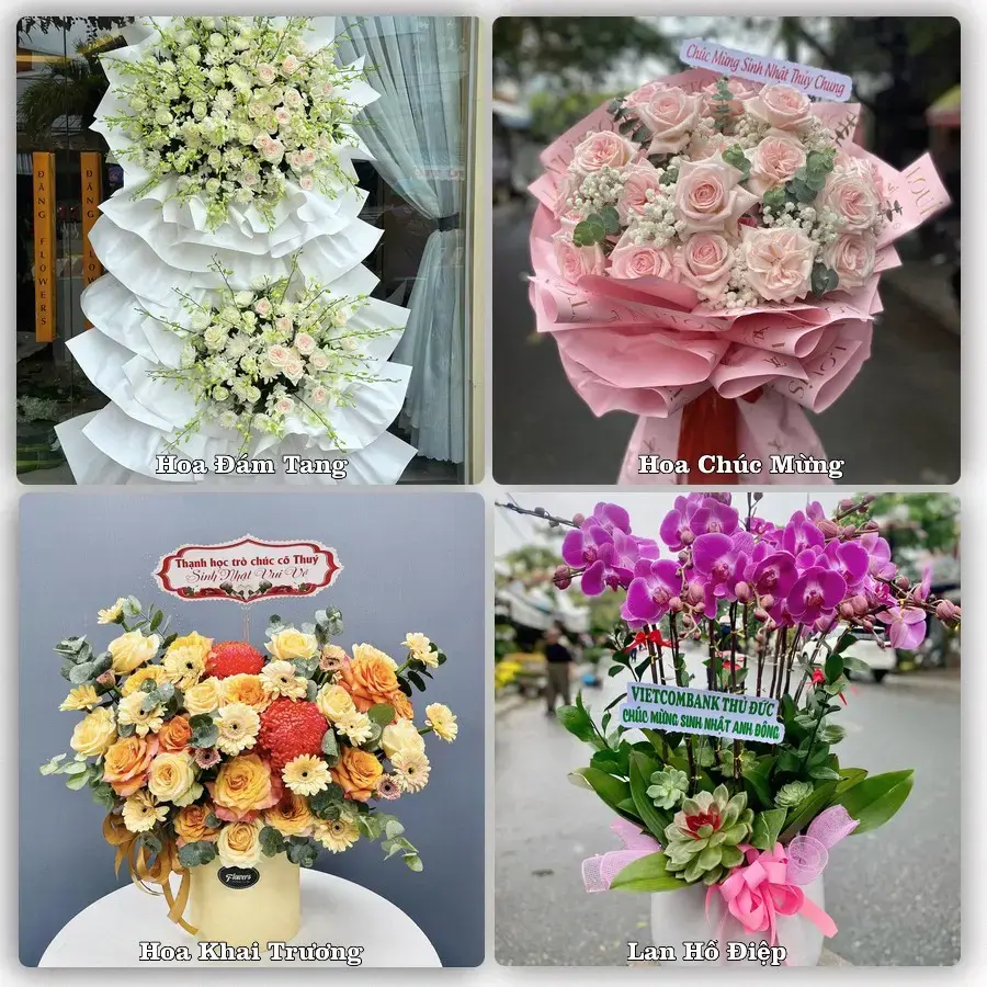 Shop hoa tươi Thác Bà, Yên Bình – Nhận giao hoa trong ngày