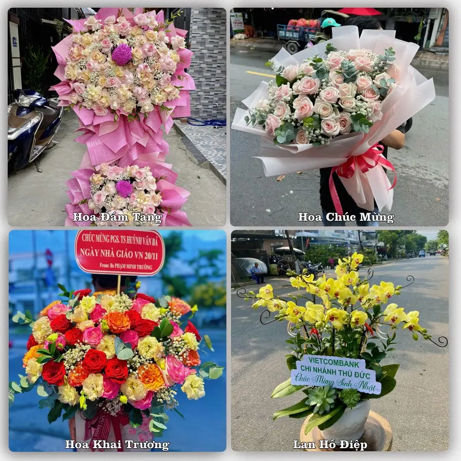 Tư vấn chọn hoa theo từng dịp tại Thanh Hà