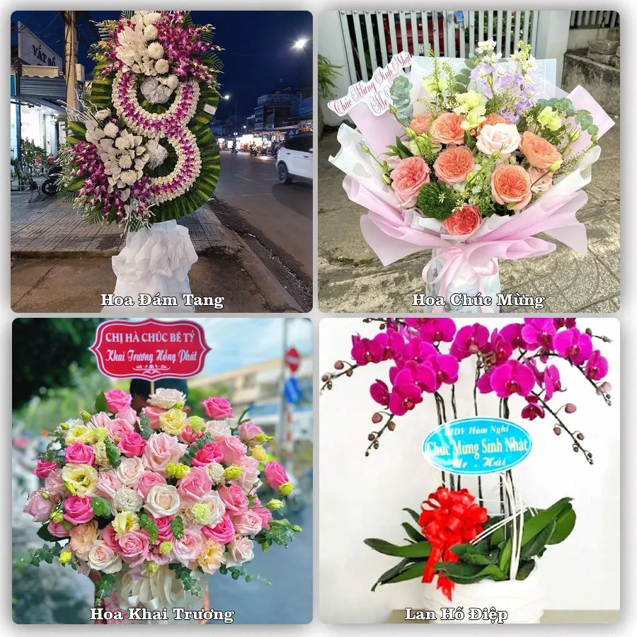 Tư vấn chọn hoa theo từng dịp tại Thiên Cầm, Cẩm Xuyên