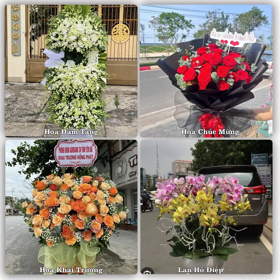Dịch vụ đặt hoa online giao tận nơi tại Thiên Tôn, Hoa Lư