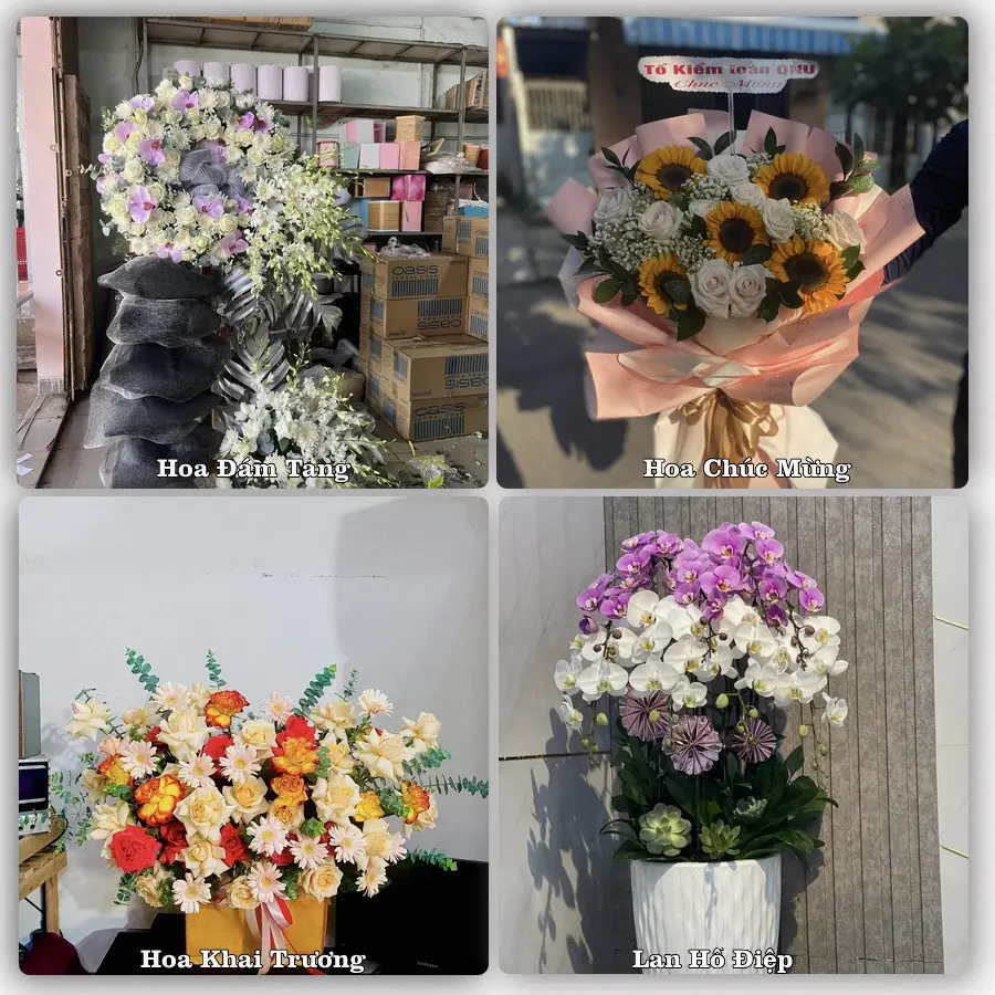 Tư vấn chọn hoa theo từng dịp tại Thiệu Hóa