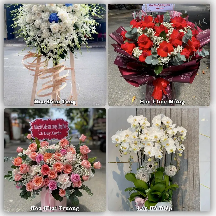 Tư vấn chọn hoa theo từng dịp tại Thịnh Long, Hải Hậu