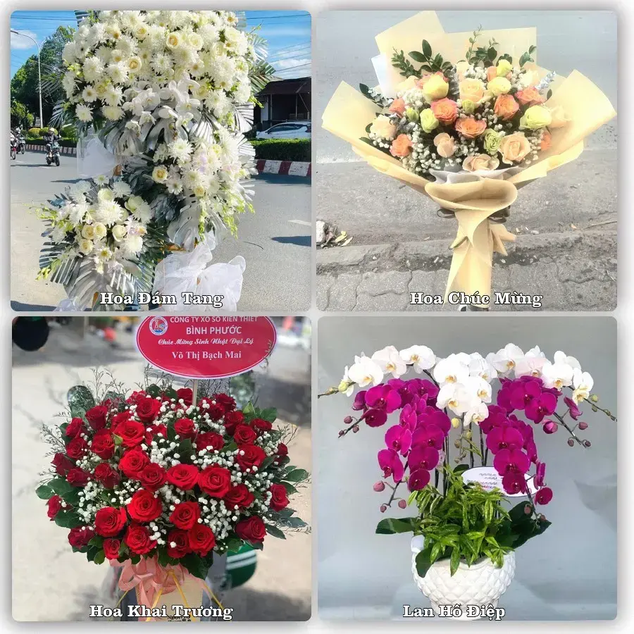 Shop hoa tươi Thọ Xuân – Có hình trước và sau giao