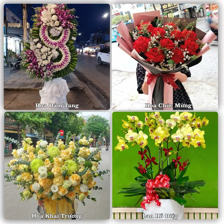 Dịch vụ đặt hoa online giao tận nơi tại Thọ Xuân