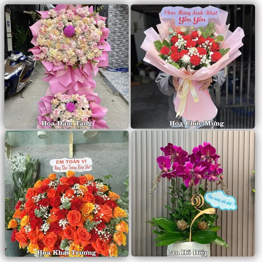 Tư vấn chọn hoa theo từng dịp tại Thống Nhất, Yên Định
