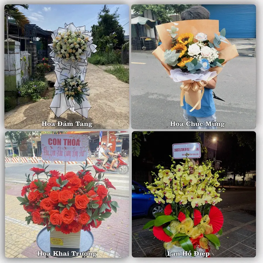 Mẫu hoa tươi dành cho khách đặt hoa tại Thường Tín