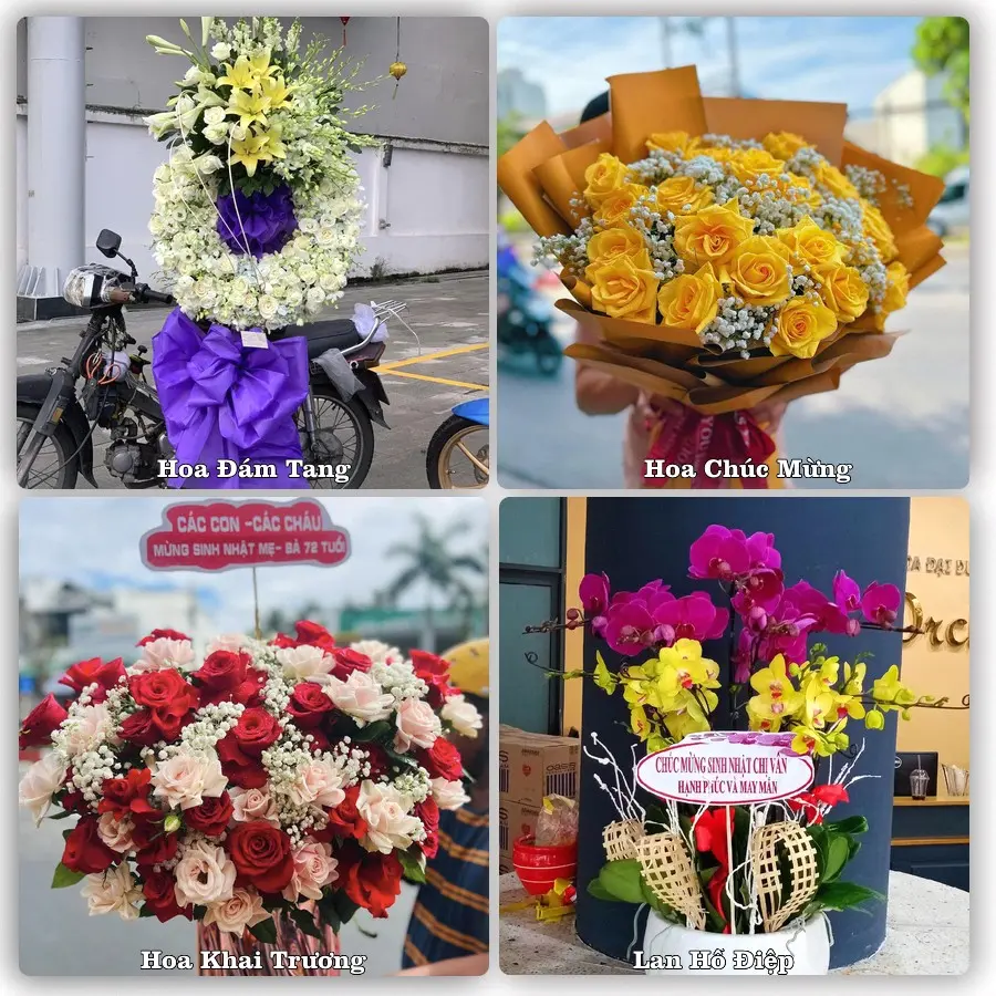 Dịch vụ đặt hoa online giao tận nơi tại Thường Tín