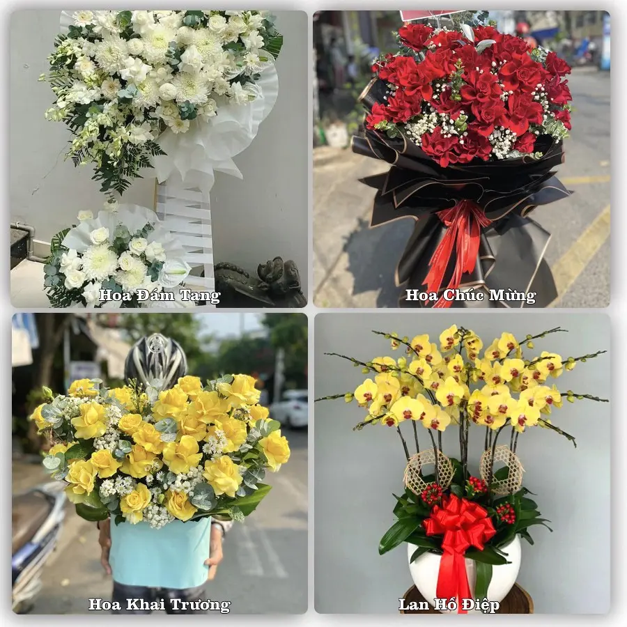 Dịch vụ đặt hoa online giao tận nơi tại Thường Xuân
