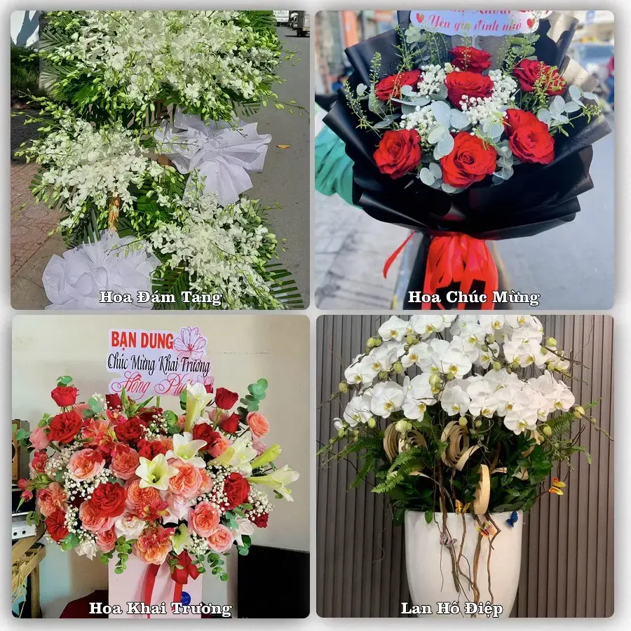 Shop hoa tươi Trà Lĩnh, Trùng Khánh – Tư vấn chọn mẫu theo dịp