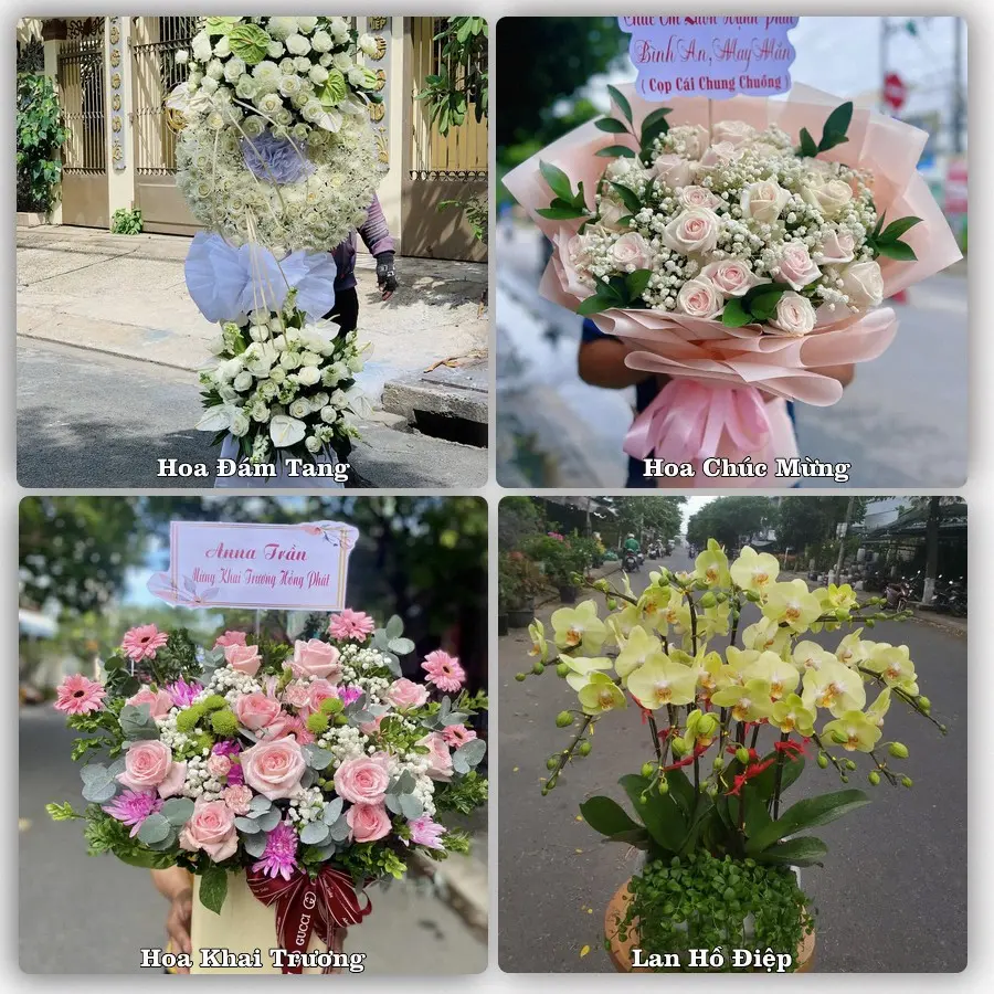 Tư vấn chọn hoa theo từng dịp tại Trà Xuân, Trà Bồng