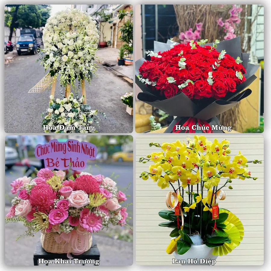 Tư vấn chọn hoa theo từng dịp tại Quận Cẩm Lệ, Đà Nẵng