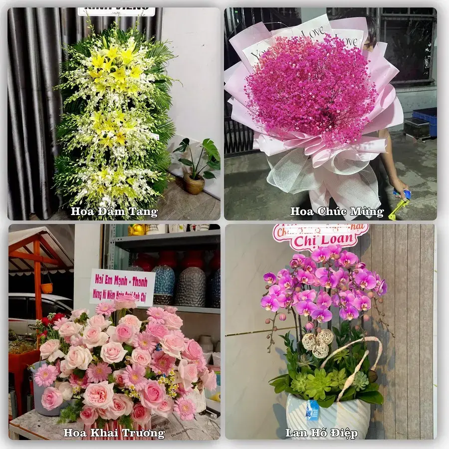 Tư vấn chọn hoa theo từng dịp tại Quận Gò Vấp, TP.HCM