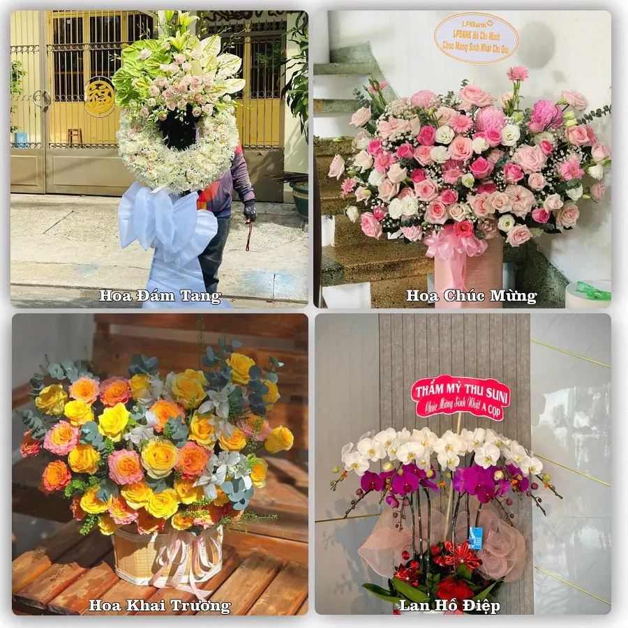 Tư vấn chọn hoa theo từng dịp tại Quận Hải Châu, Đà Nẵng