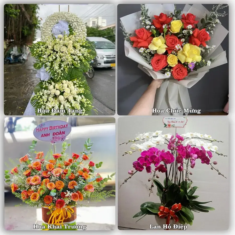 Tư vấn chọn hoa theo từng dịp tại Quận Hoàng Mai, Hà Nội