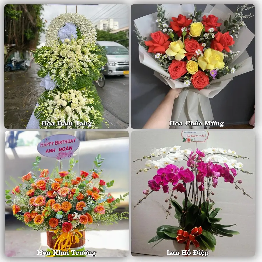 Tư vấn chọn hoa theo từng dịp tại Quận Hoàng Mai, Hà Nội
