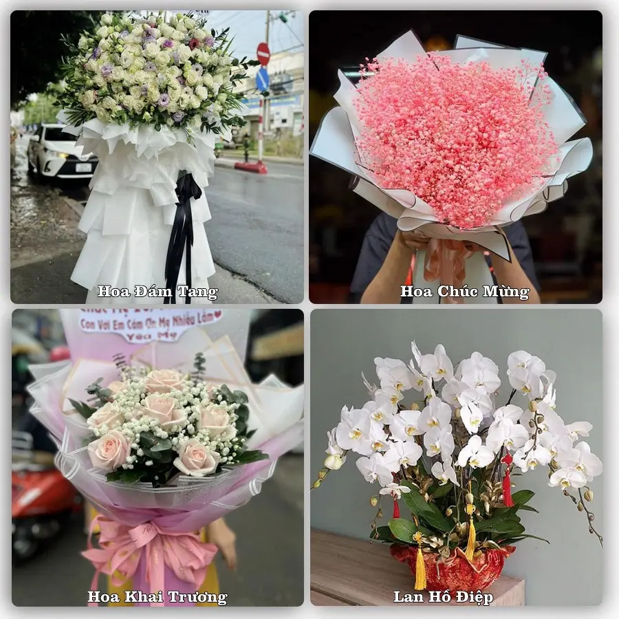 Tư vấn chọn hoa theo từng dịp tại Quận Kiến An, Hải Phòng