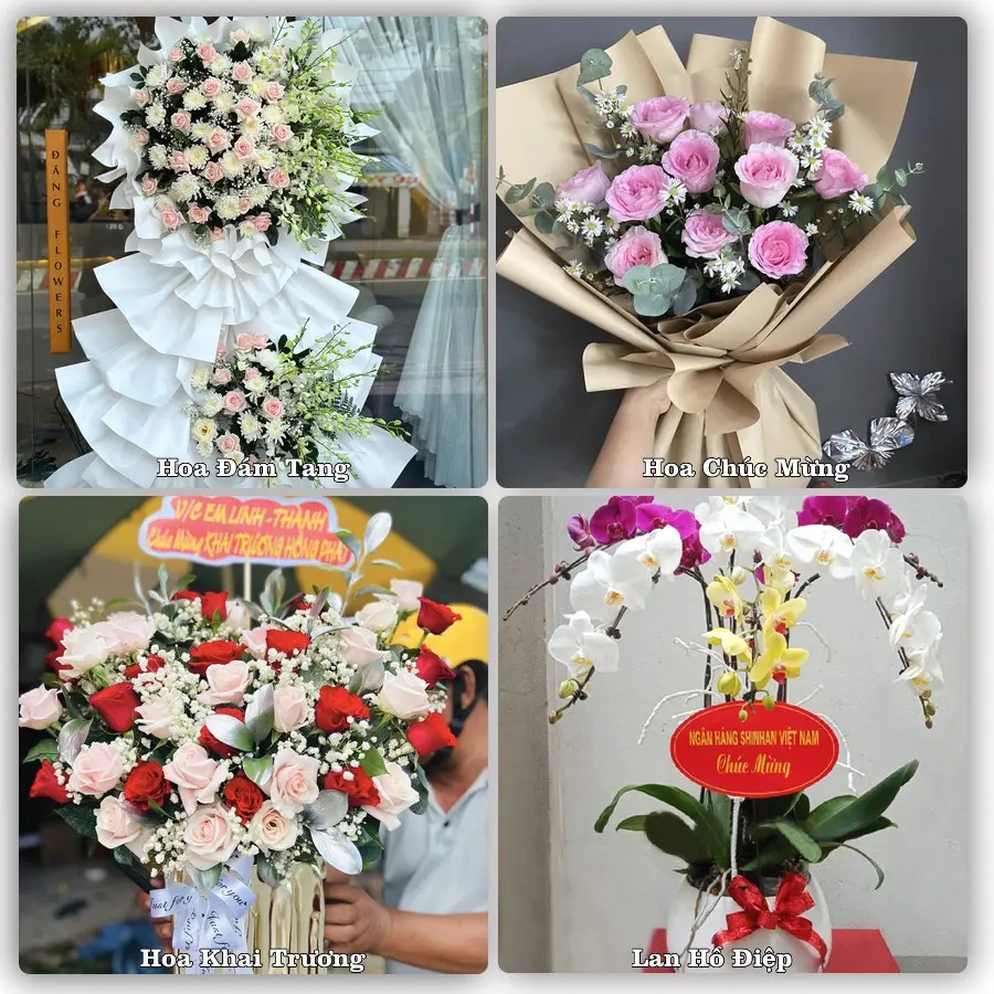 Tư vấn chọn hoa theo từng dịp tại Quận Sơn Trà, Đà Nẵng