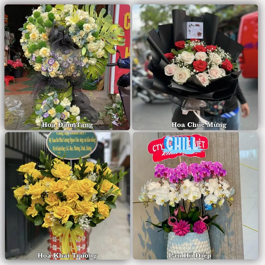 Tư vấn chọn hoa theo từng dịp tại Vị Thanh, Hậu Giang