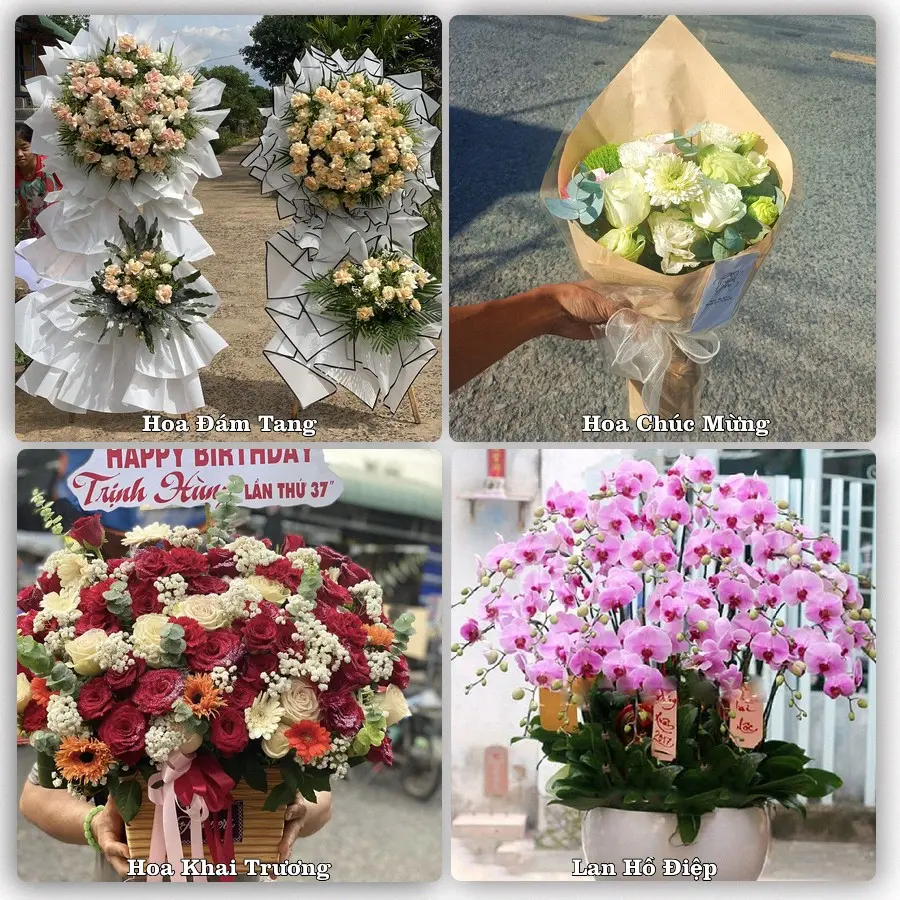 Dịch vụ đặt hoa online giao tận nơi tại Vân Canh