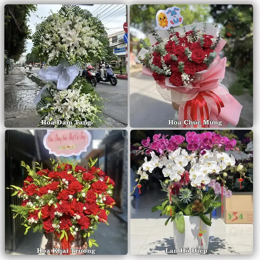 Shop hoa tươi Vĩnh Lộc – Có hình trước và sau giao