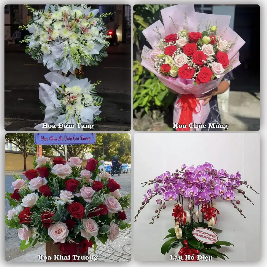 Shop hoa tươi Vũ Quang – Có hình trước và sau giao