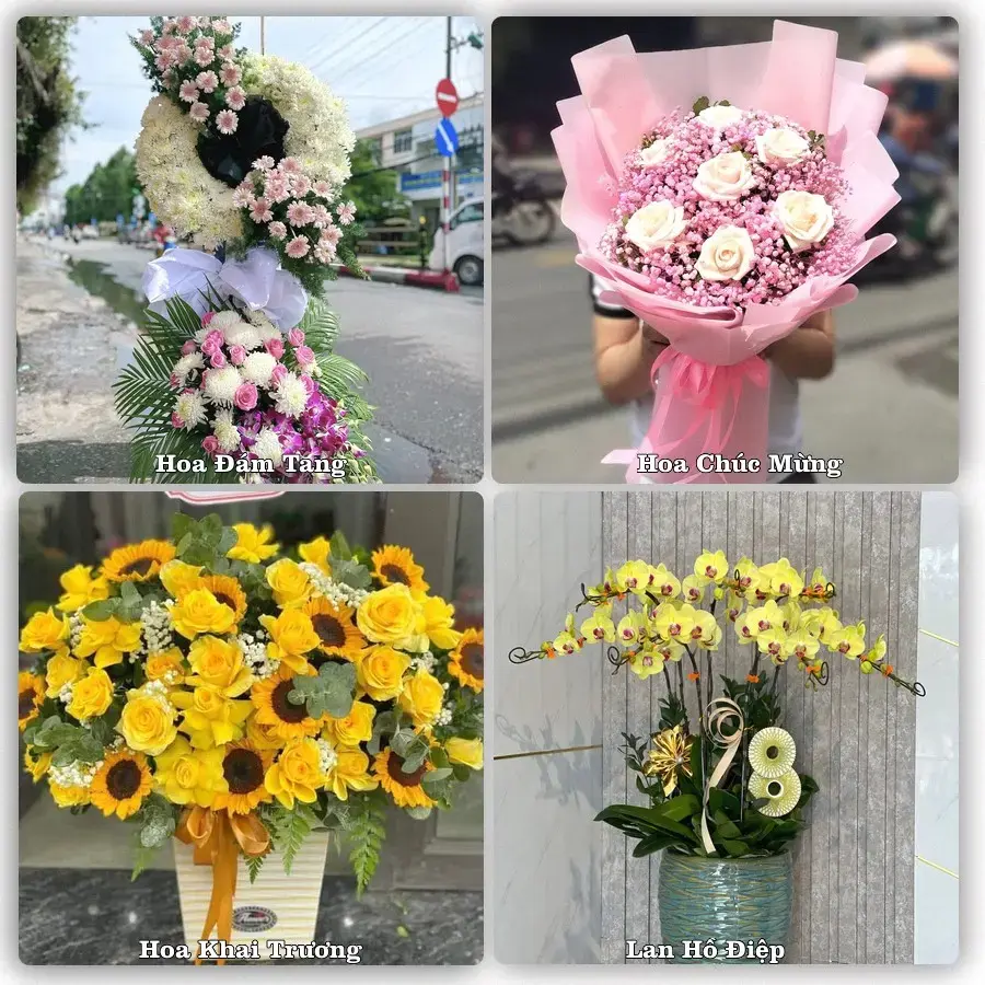 Shop hoa tươi Vũ Thư – Có hình trước và sau giao