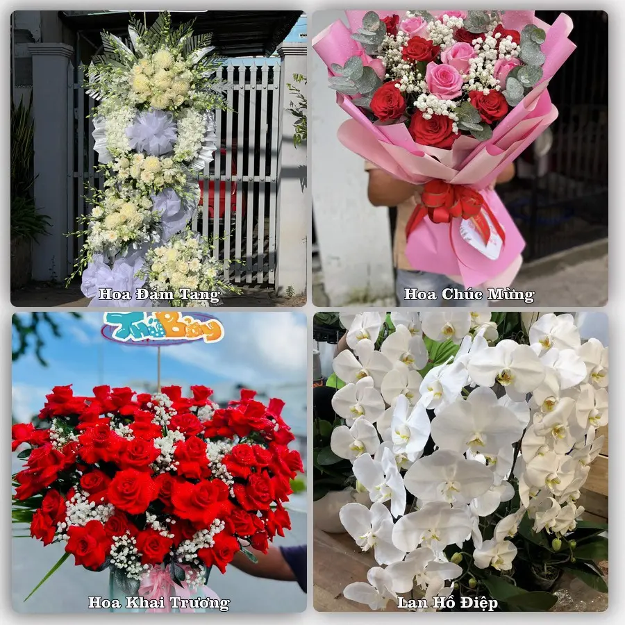 Tư vấn chọn hoa theo từng dịp tại Vũ Thư