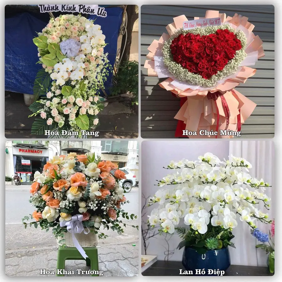 Tư vấn chọn hoa theo từng dịp tại Xuân Trường
