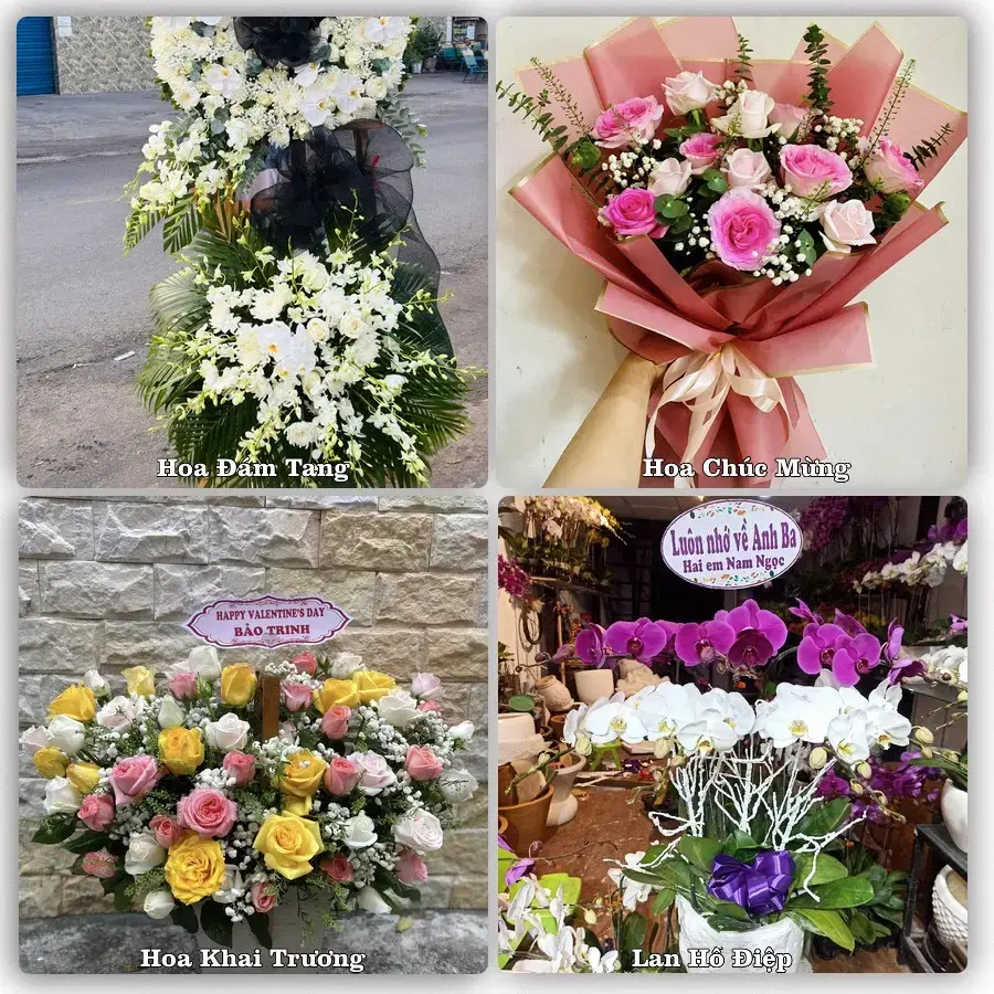 Tư vấn chọn hoa theo từng dịp tại Yên Lâm, Yên Định
