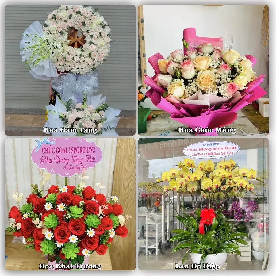 Shop hoa tươi Yên Phú, Bắc Mê – Tư vấn chọn mẫu theo dịp