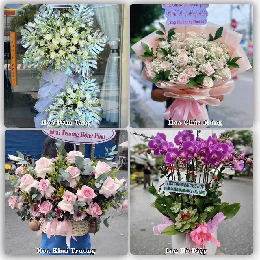 Shop hoa tươi Yên Thành – Đặt online, giao tận nơi
