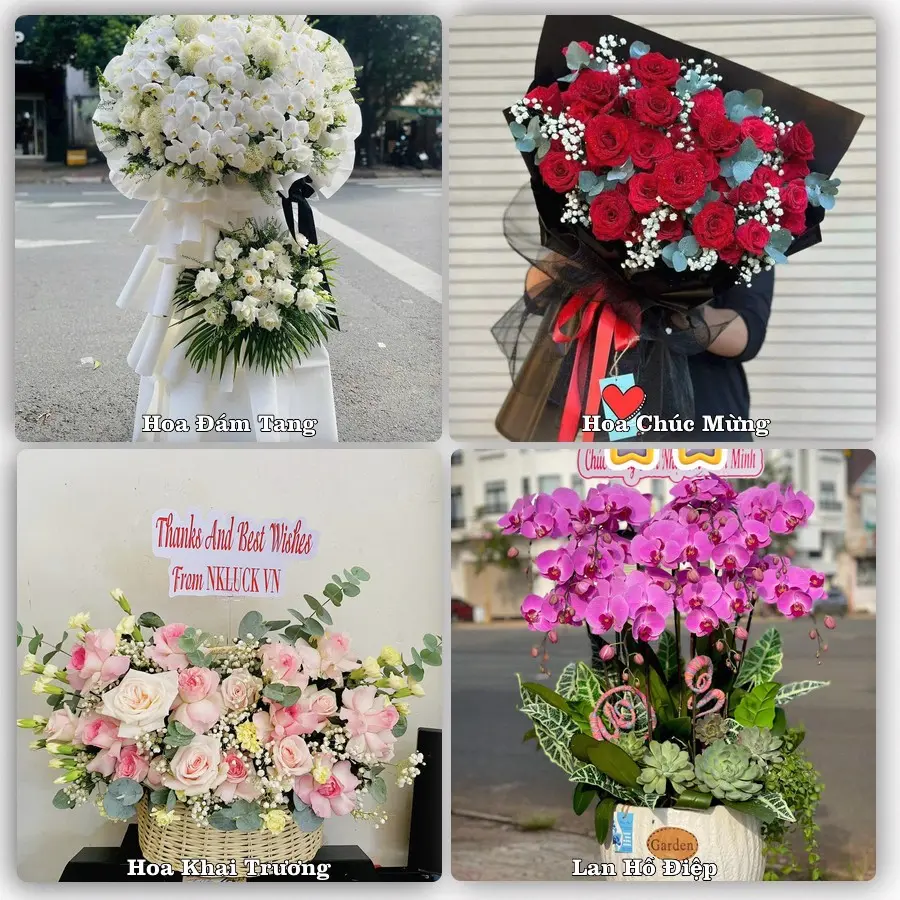 Dịch vụ đặt hoa online giao tận nơi tại Yên Viên, Gia Lâm